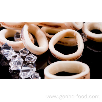 Frozen Giant Squid Rings with Skin